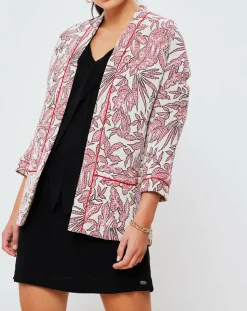 Manteau Rubis hawai rouge