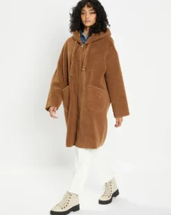 Manteau réversible en Fausse Fourrure 319S Mont toffee