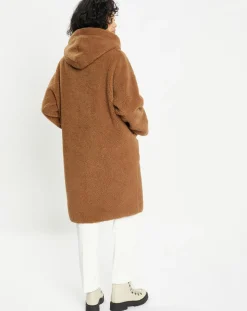 Manteau réversible en Fausse Fourrure 319S Mont toffee