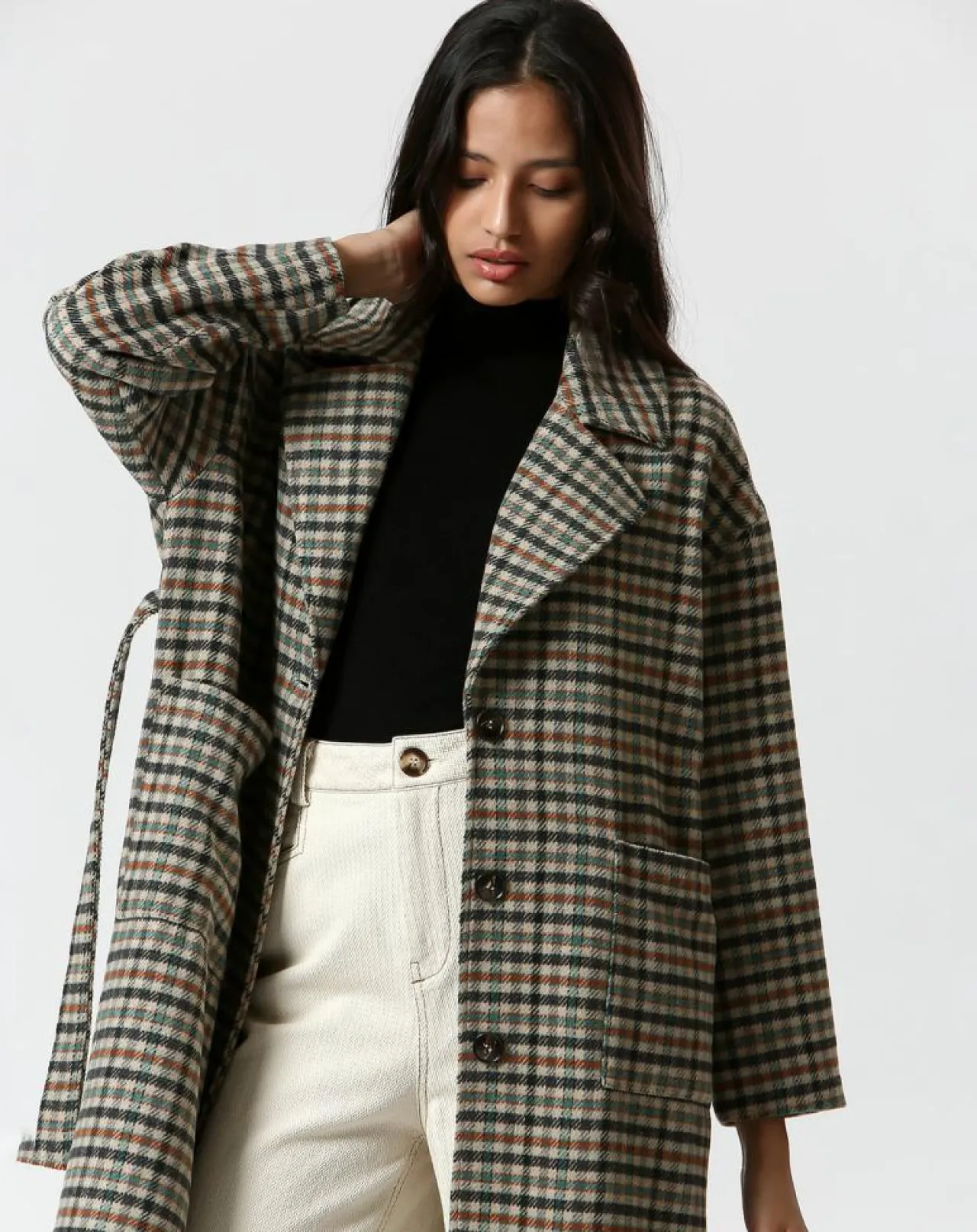 Manteau Senda multicolore