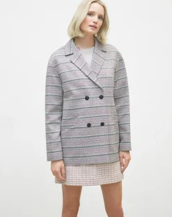 Manteau Ville Louison bleu marine