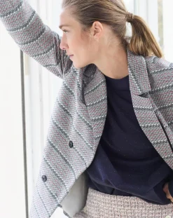 Manteau Ville Louison bleu marine