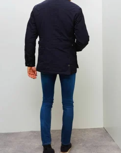 Manteau Winter velospeed bleu marine
