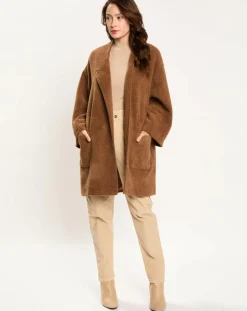 Manteau Zana camel