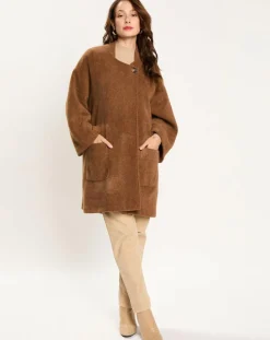 Manteau Zana camel