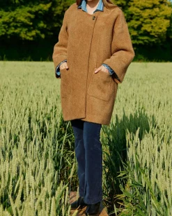 Manteau Zana camel