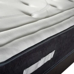 Matelas Mémoire de forme Privilège anthracite/blanc - 180x200 cm