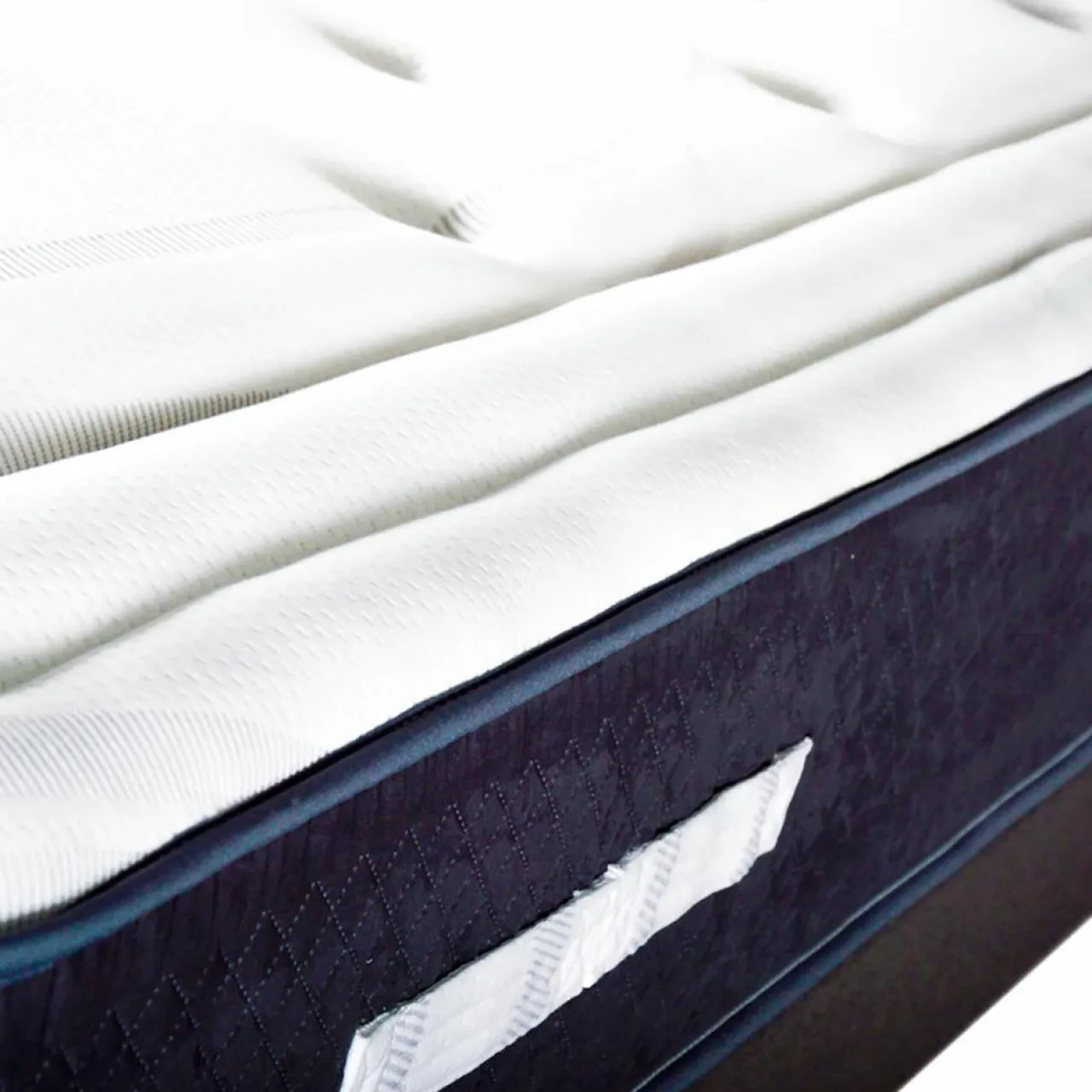Matelas Mémoire de forme Privilège anthracite/blanc - 160x200 cm