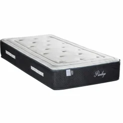 Matelas Mémoire de forme Privilège anthracite/blanc - 90x200 cm