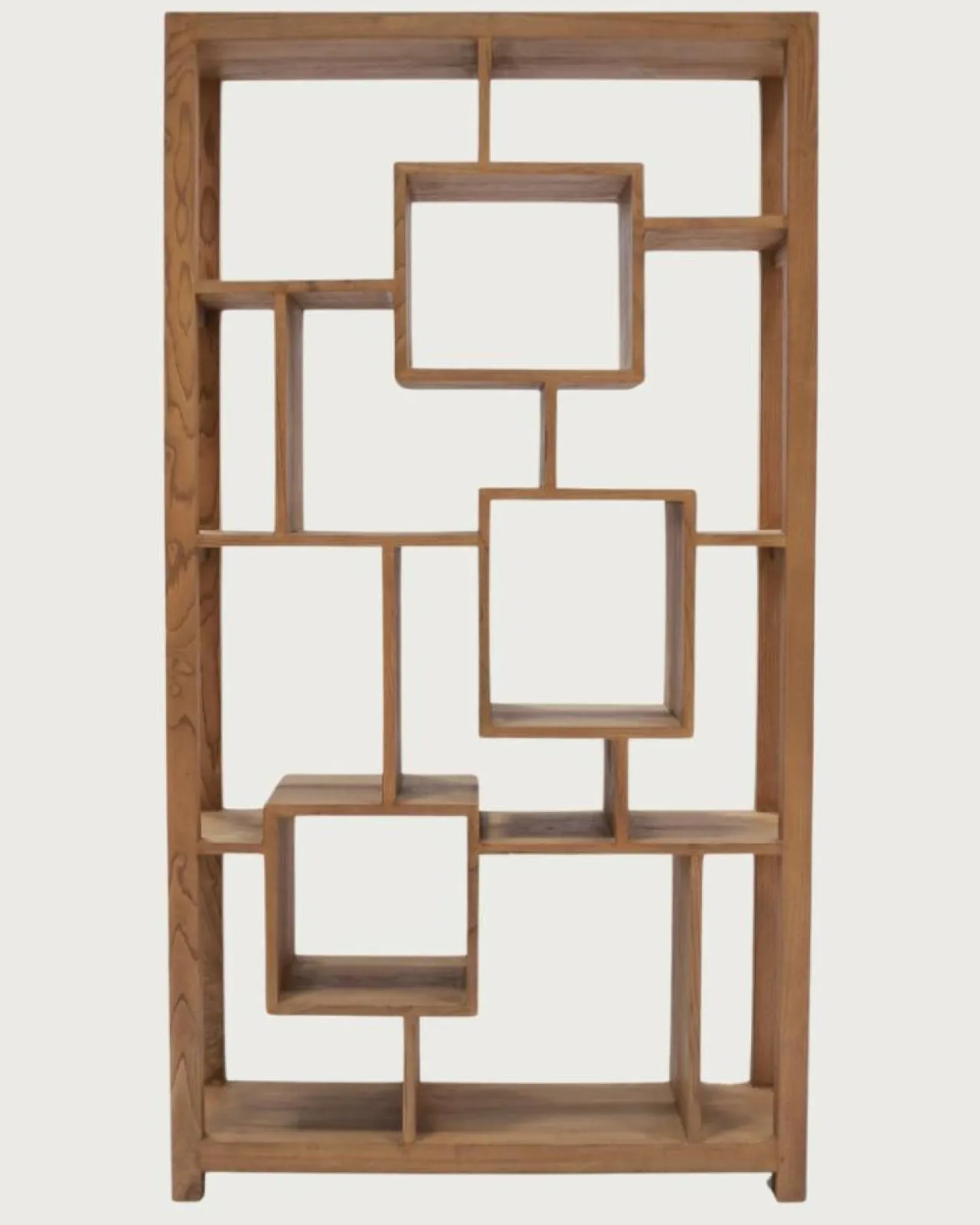 Maze - Étagère en bois massif de Teck