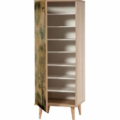 Meuble à chaussure Filinta sonomo - 50x128x38 cm