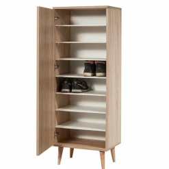 Meuble à chaussures Filinta multicolore - 50x128x38 cm