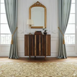 Mini bar 2 portes Manguier Ramon Naturel - 100x45x100 cm