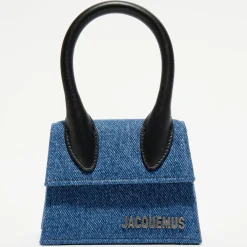 Mini sac à main en Jean Le Chiquito bleu - 12x6 cm