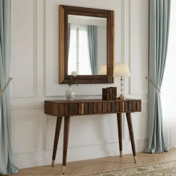 Miroir exotique Manguier Ramon Naturel - 80x4x100 cm