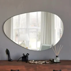 Miroir Porto noir - 76x50x2.2 cm