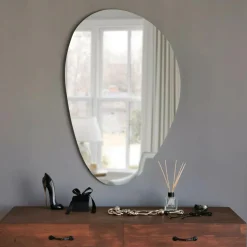 Miroir Porto noir - 76x50x2.2 cm