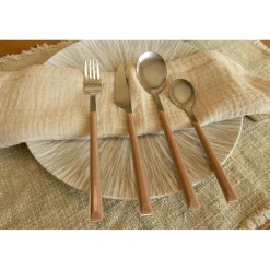 Ménagère Colorama noisette - 24 Pièces