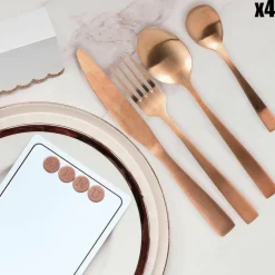 Ménagère dorée - 16 pièces