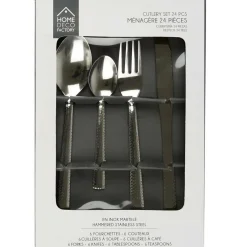 Ménagère grise - 24 pièces