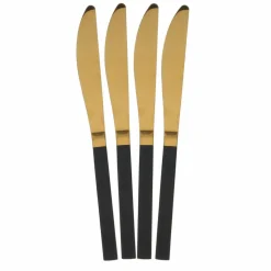 Ménagère noir/doré - 16 pièces