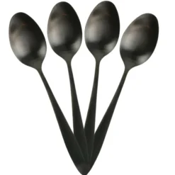 Ménagère noire - 16 pièces