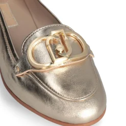 Mocassins Emel dorées