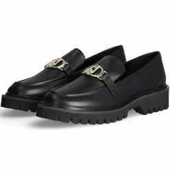 Mocassins en Cuir Cora noirs