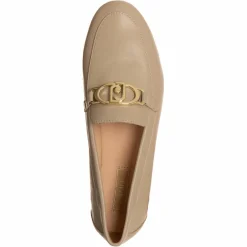 Mocassins en Cuir Emel savane