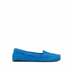 Mocassins en cuir Mabel bleus