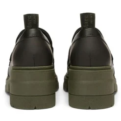 Mocassins en Cuir semelle épaisse noirs