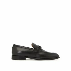 Mocassins Foster en cuir noirs