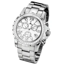 Montre automatique Femme en Acier Romantica argentée