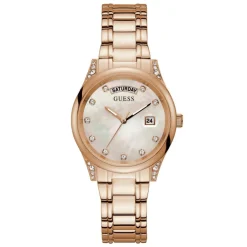 Montre Femme Aura en Acier rose doré