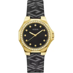 Montre Femme Avril en Cuir noire
