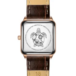 Montre Femme Bay en Cuir marron