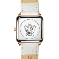 Montre Femme Bay en Cuir blanche