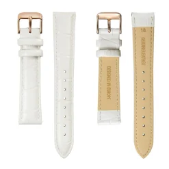 Montre Femme Bay en Cuir blanche