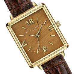 Montre Femme Boracay en Cuir marron