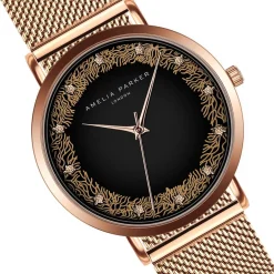 Montre Femme Coral en Acier rose doré