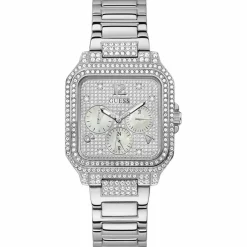 Montre Femme Deco en Acier argentée