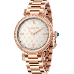 Montre Femme en Acier & cristaux Swarovski Dona doré rose