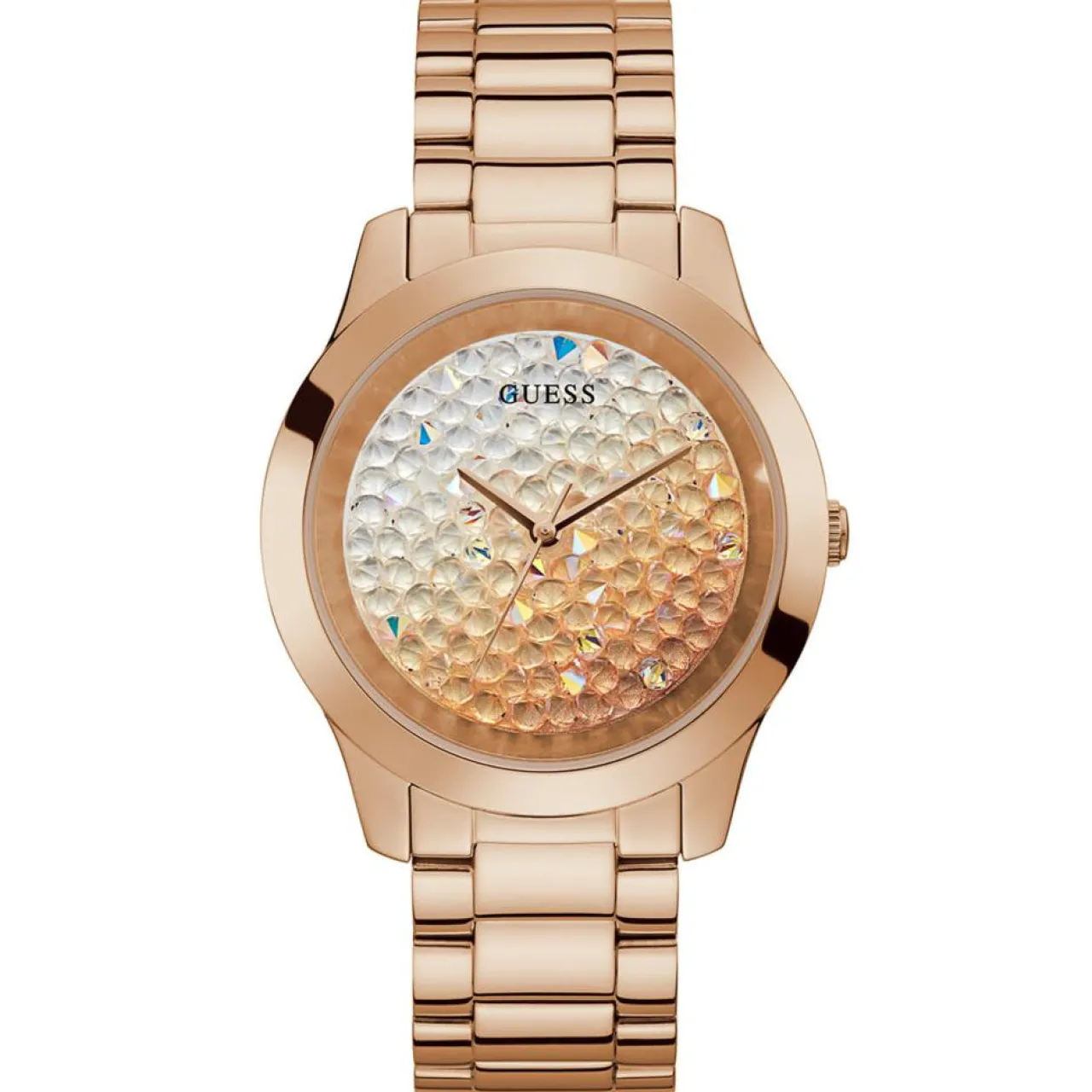 Montre Femme en Acier Crush rose doré
