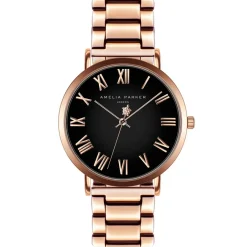 Montre Femme en Acier Grand rose doré
