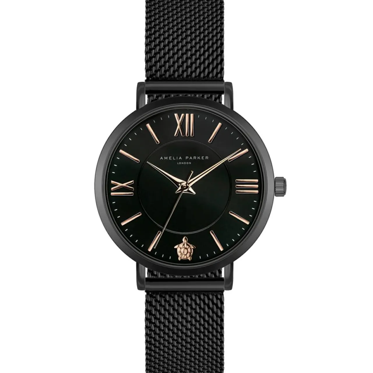 Montre Femme en Acier Petite noire