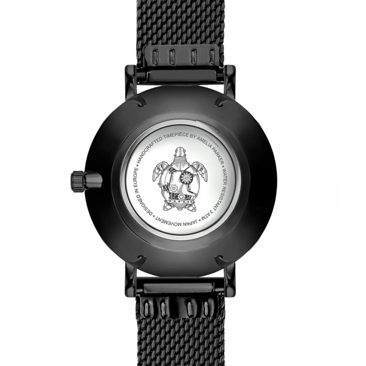 Montre Femme en Acier Petite noire