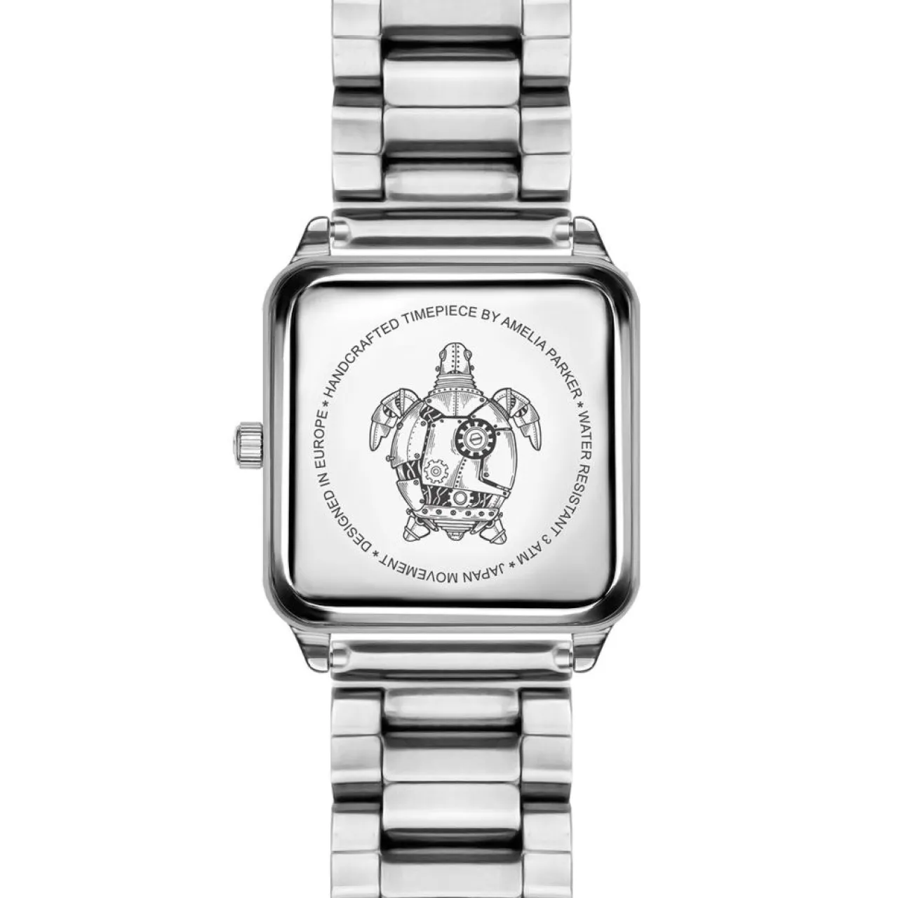 Montre Femme en Acier Plaza argentée