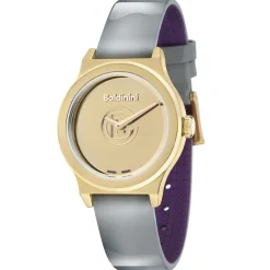 Montre Femme en Cuir Gibi grise