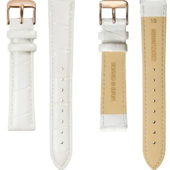 Montre Femme en Cuir Rose Turtle blanche