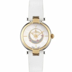 Montre Femme en Cuir Vivana blanc/argenté